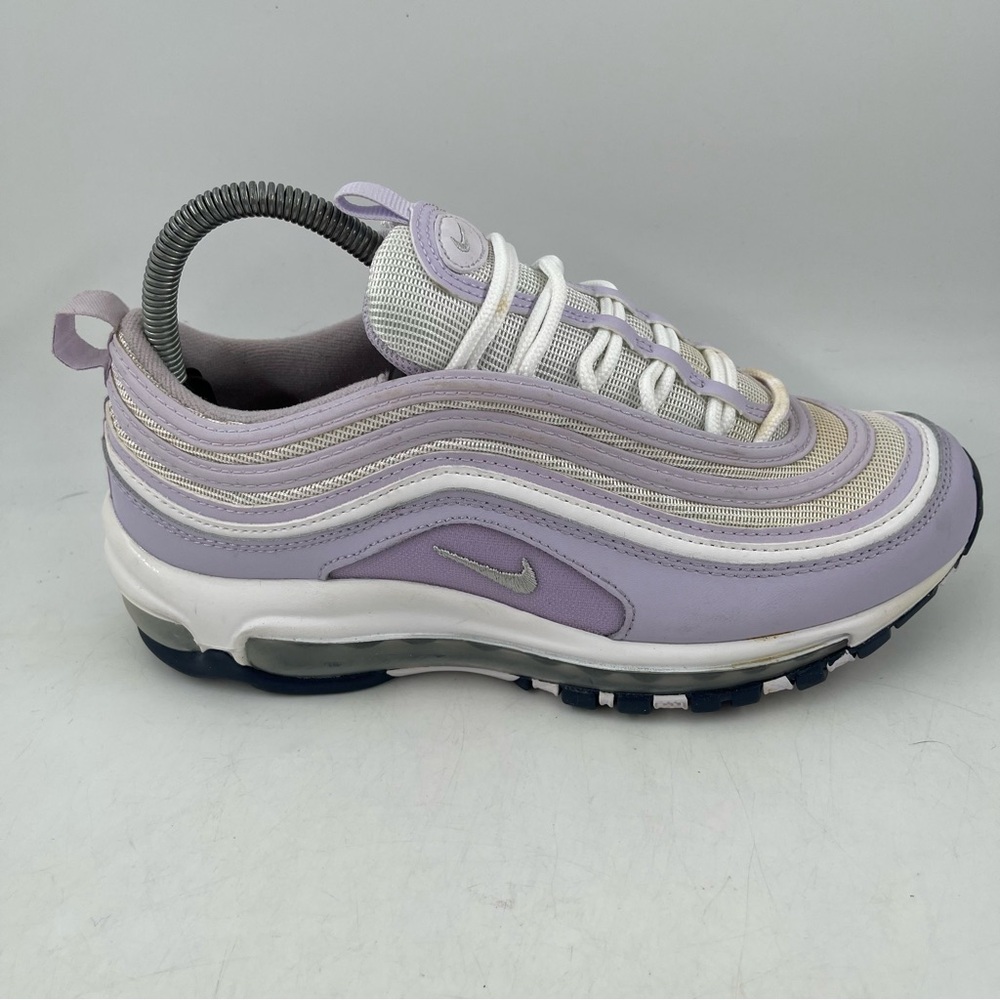 👞 Nike Air Max ‘97 Kids - SZ 6.5 Y - White Violet Frost 912522-114 Shoe Sneaker